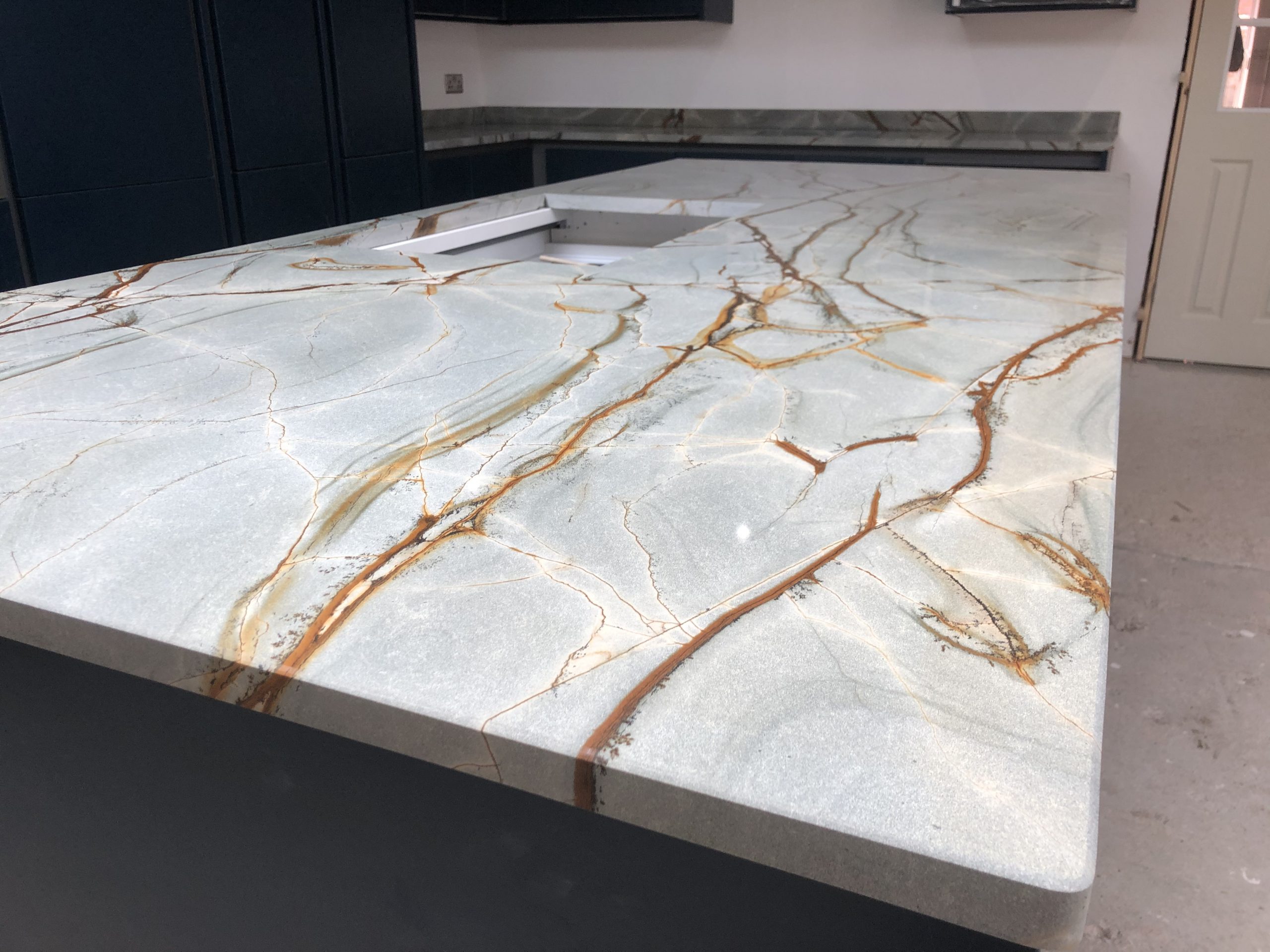 Blue Roma | Wirral Worktops